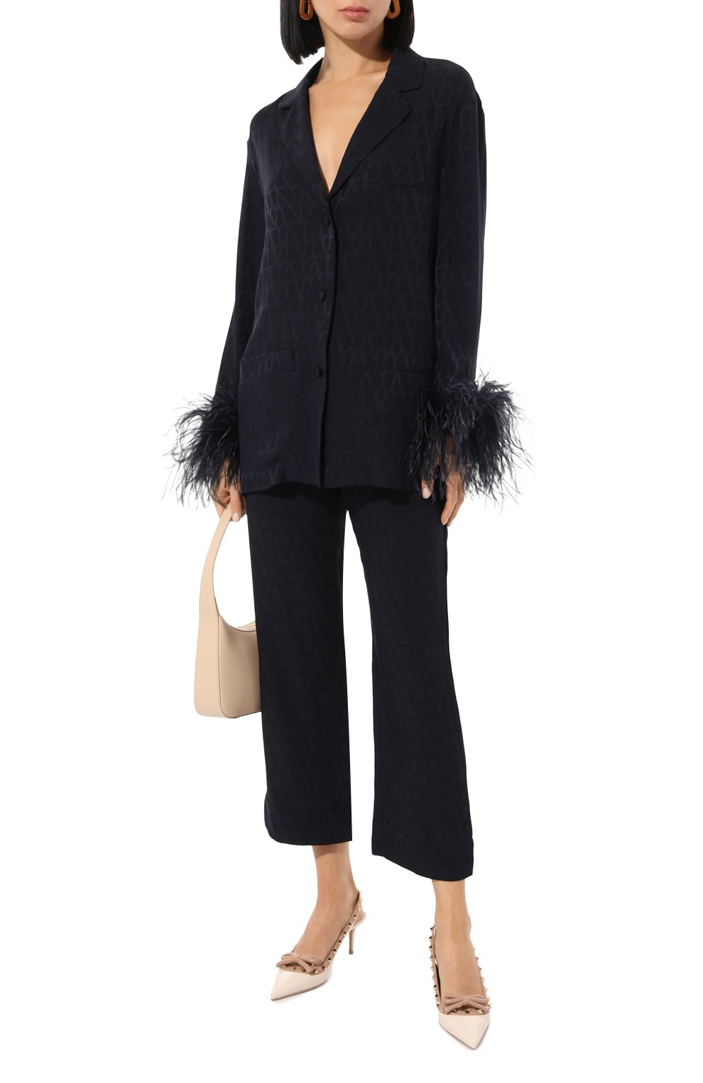 Шелковая блузка VALENTINO, арт. 5B3AB6427TK, фото 2