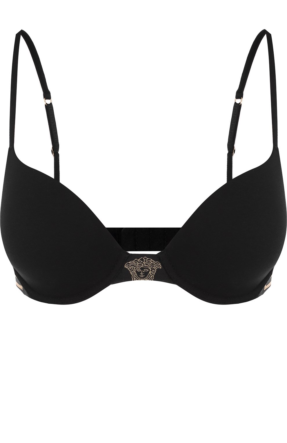 Хлопковый бюстгальтер с логотипом бренда VERSACE, арт. AUD01043/AC00058, фото 1