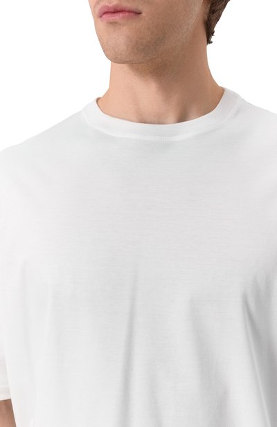 Хлопковая футболка KITON, арт. UMC029K06R4912_5XL-8XL, фото 5