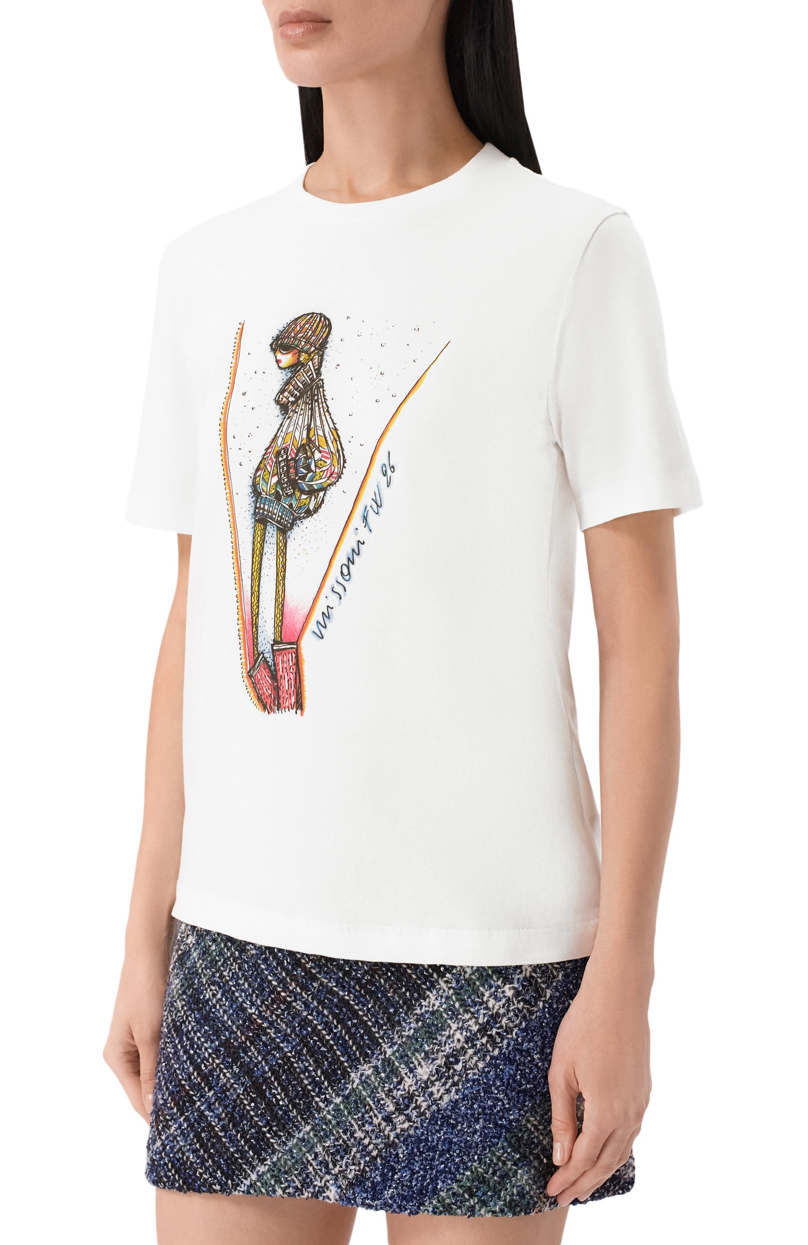Хлопковая футболка MISSONI, арт. DS26WL00/BJ00R3, фото 3