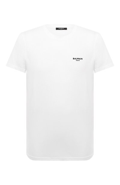 Мужская хлопковая футболка BALMAIN, арт. DH1EF000/BB04