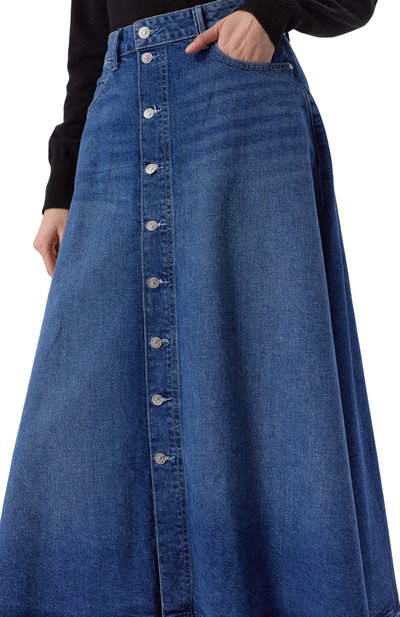 Джинсовая юбка maren PAIGE синего цвета по цене 49100 руб., арт. 5161635-B783, фото 5 Джинсовая юбка maren PAIGE, арт. 5161635-B783, фото 5