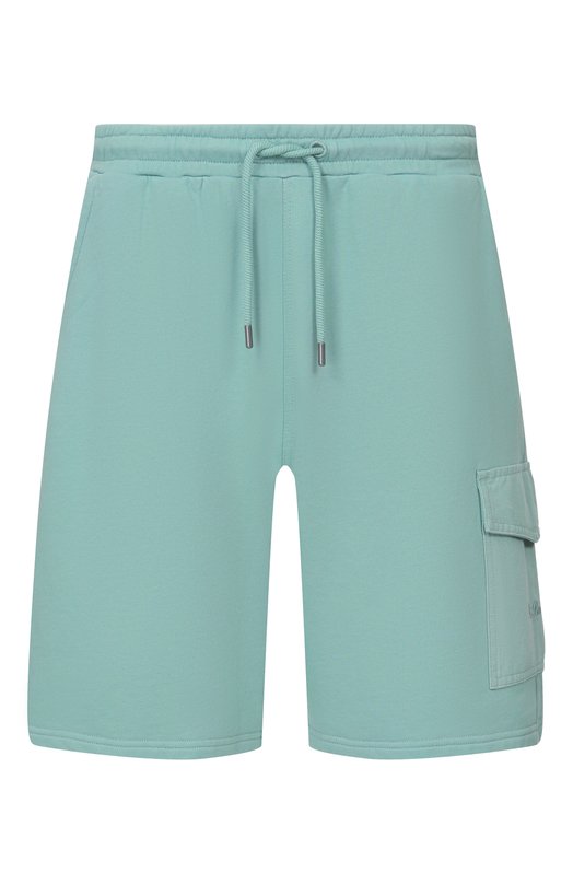 Хлопковые шорты MC2 Saint Barth ARG0001-00160L/ARG0 Зелёный ARG0001-00160L/ARG0