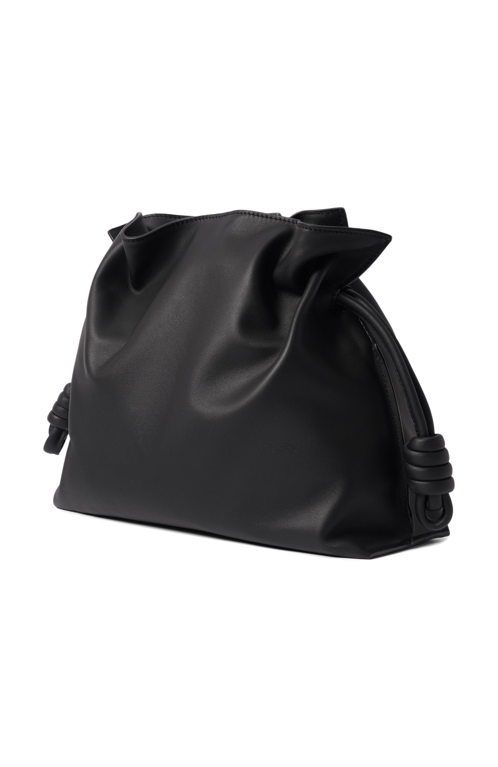Клатч flamenco medium LOEWE черного цвета по цене 335500 руб., арт. A411FC1XD4, фото 4 Клатч flamenco medium LOEWE, арт. A411FC1XD4, фото 4