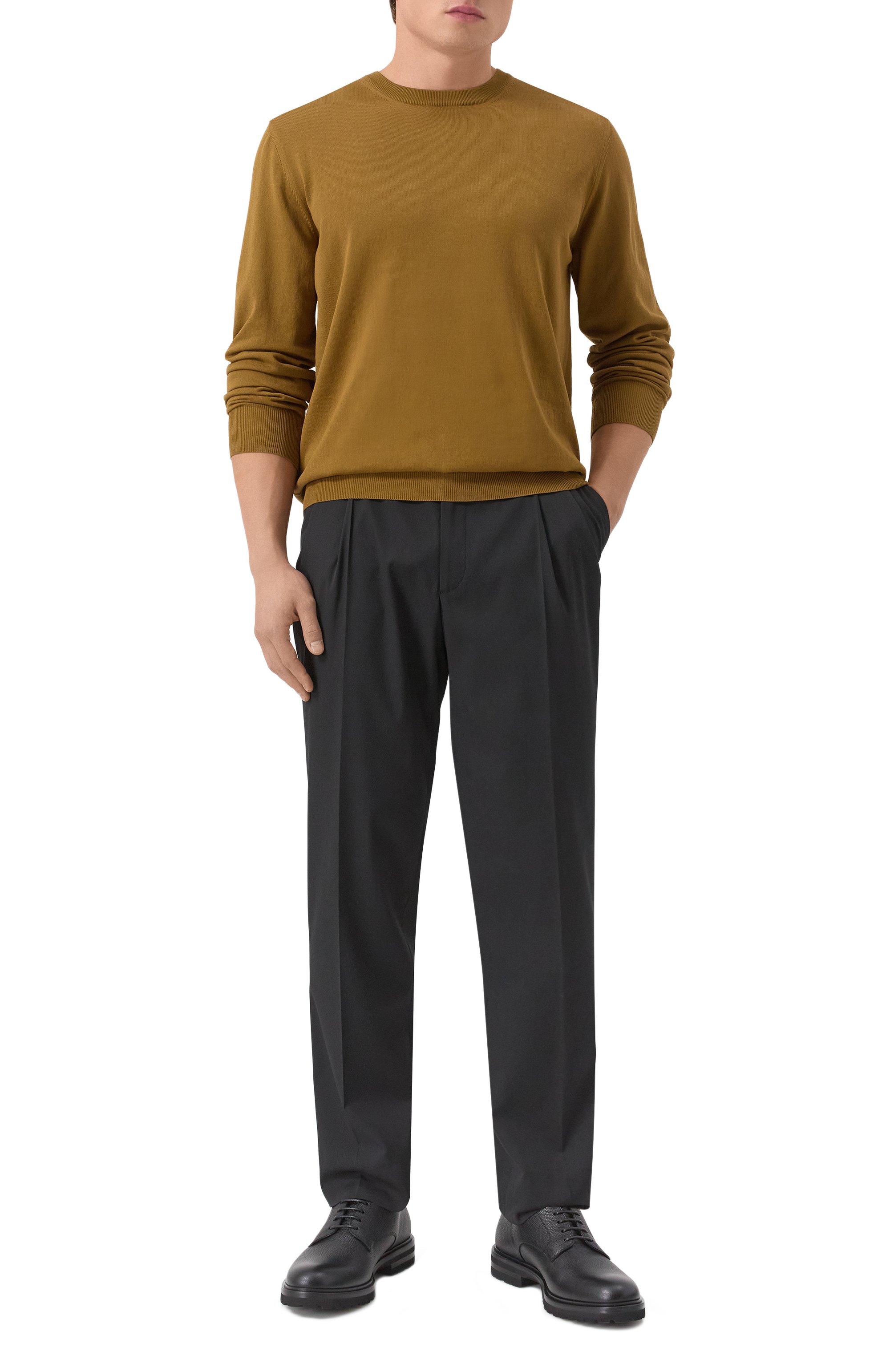 Кожаные дерби altavilla DOLCE & GABBANA, арт. A10852/A9P45, фото 2