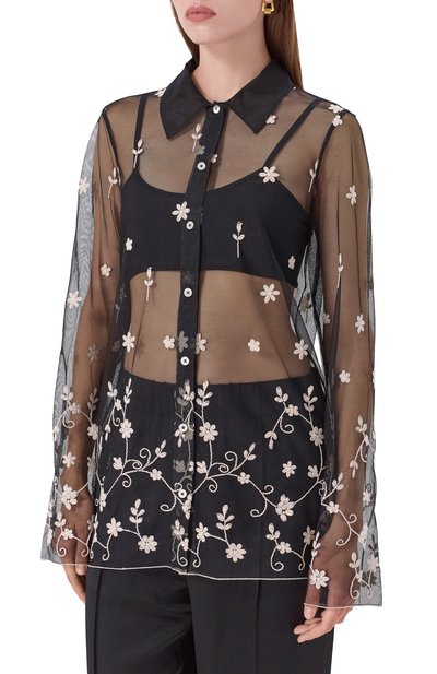 Блузка TOTEME, арт. 253-WRT0514-FB0431, фото 3