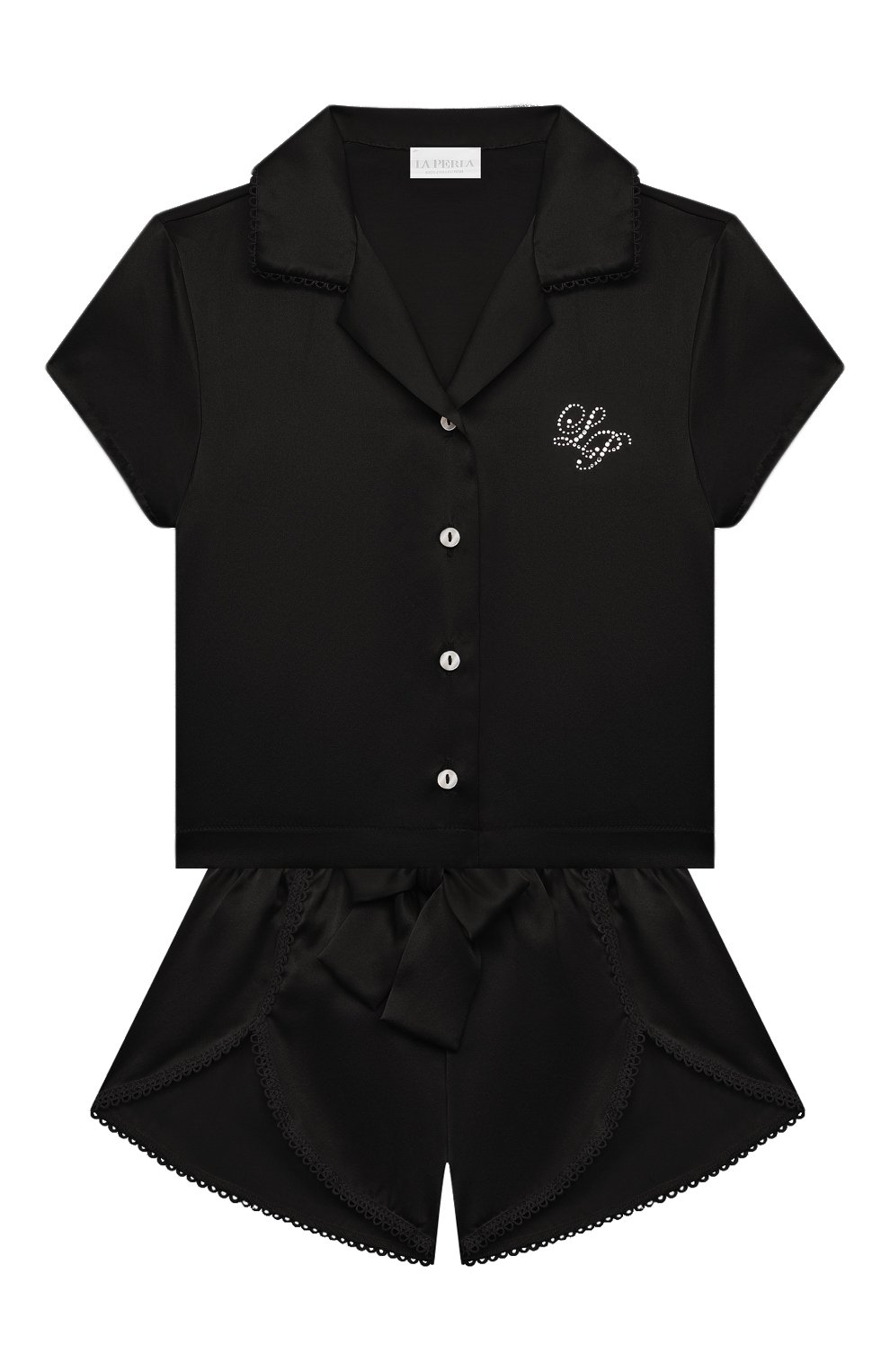 Шелковая пижама LA PERLA, арт. 70311/8A-14A, фото 1