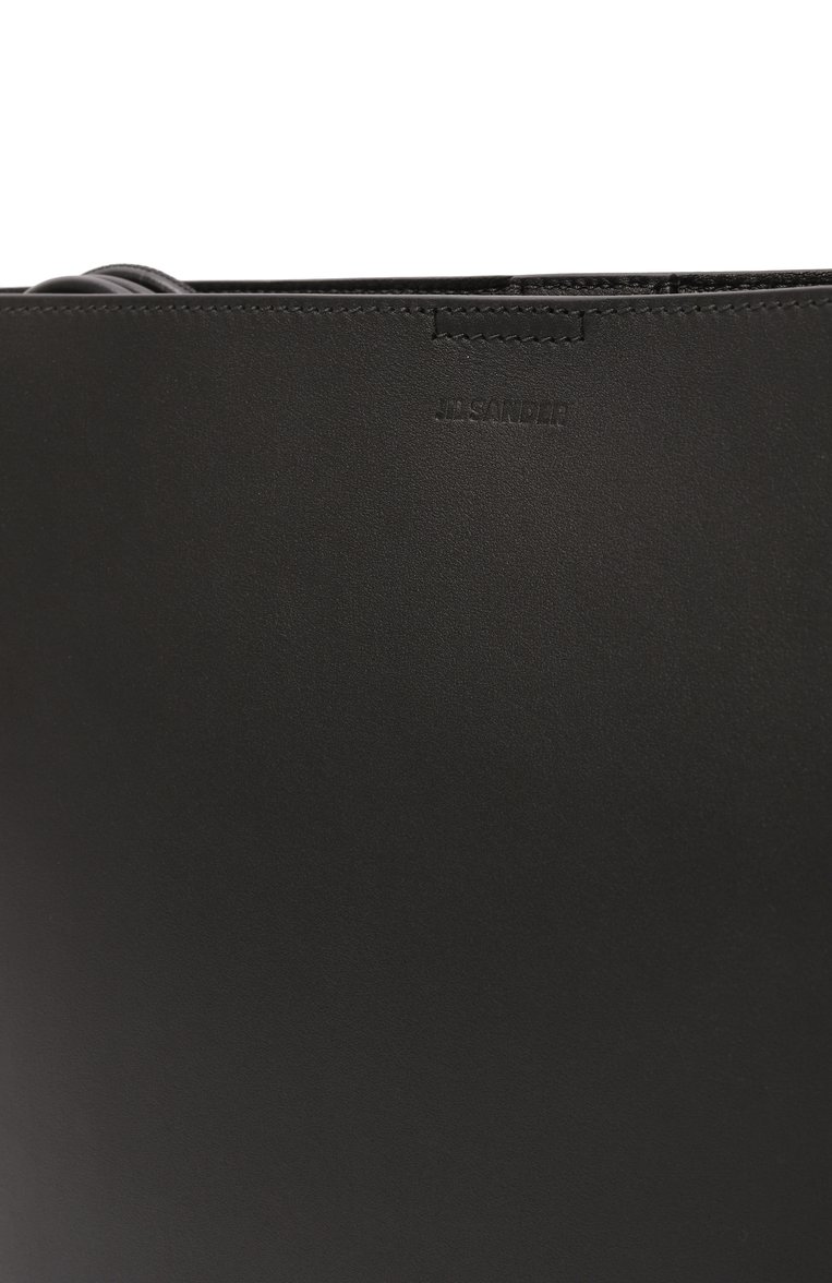 Мужская сумка tangle medium JIL SANDER черного цвета, арт. J25WG0002-P5995 | Фото 3 (Материал: Натуральная кожа; Размер: medium; Ремень/цепочка: На ремешке)