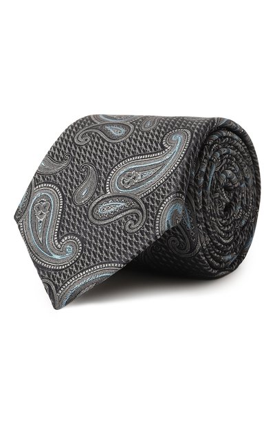 Мужской шелковый галстук CANALI, арт. 18/HJ03656