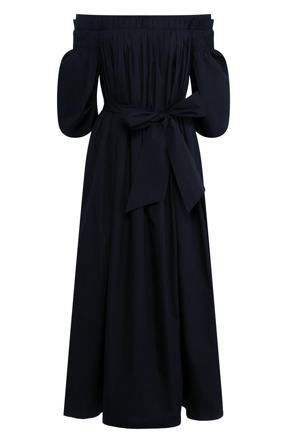 Хлопковое платье GABRIELA HEARST, арт. 220446/T030/38/DARK NAVY, фото 1