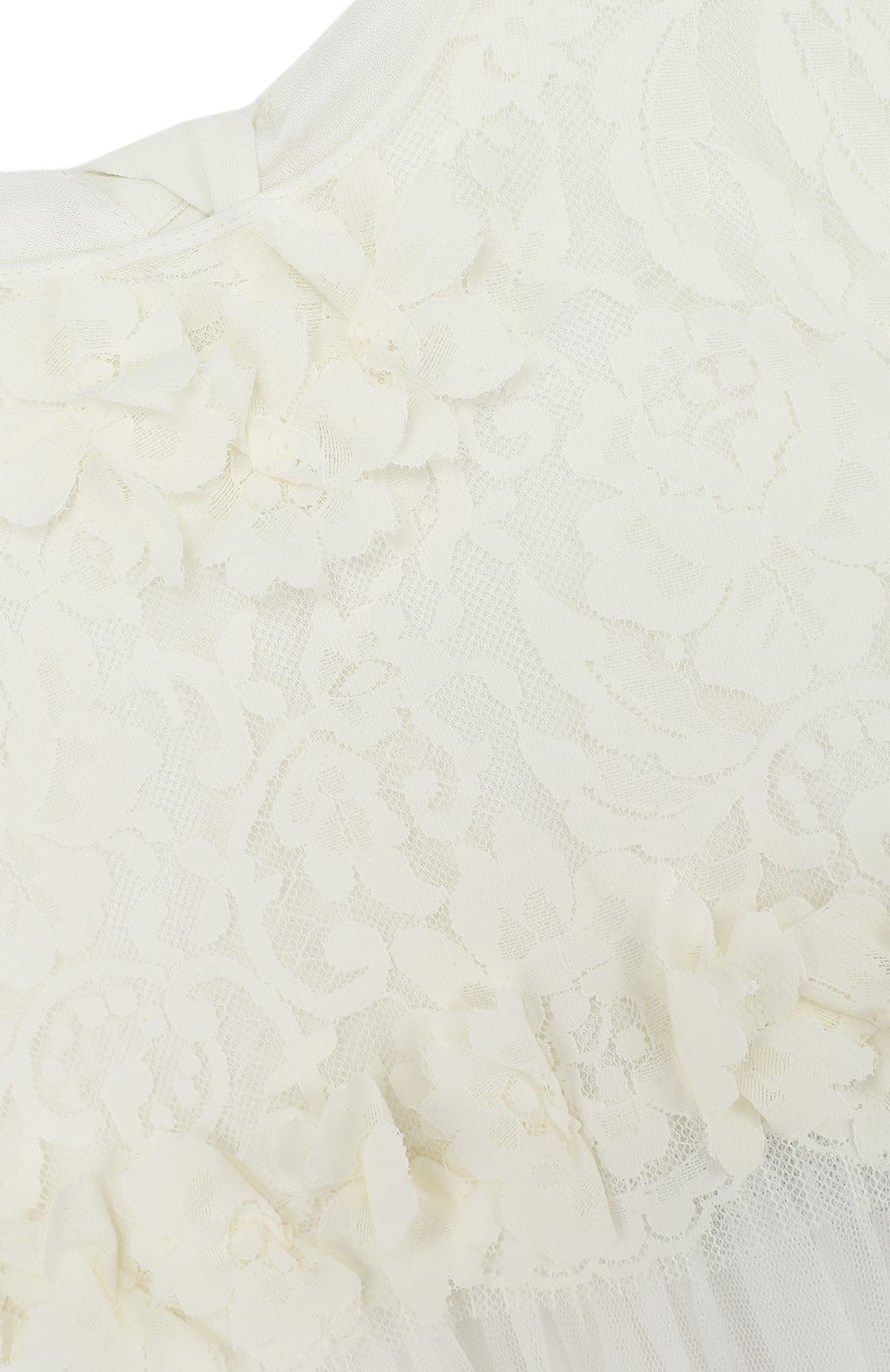 Многослойное платье из шелка и полиамида с кружевной отделкой RHEA COSTA, арт. BBY031/10-14, фото 3