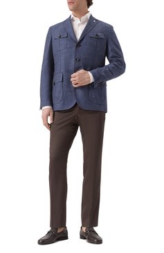 Пиджак из шерсти и шелка LUIGI BIANCHI, арт. 2564/52003, фото 3