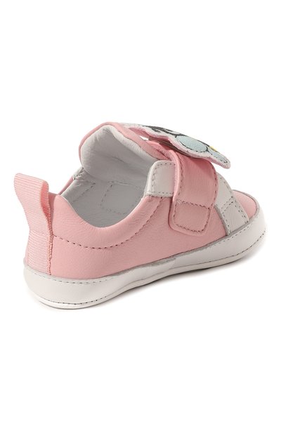 Кожаные пинетки MOSCHINO, арт. 74268, фото 3