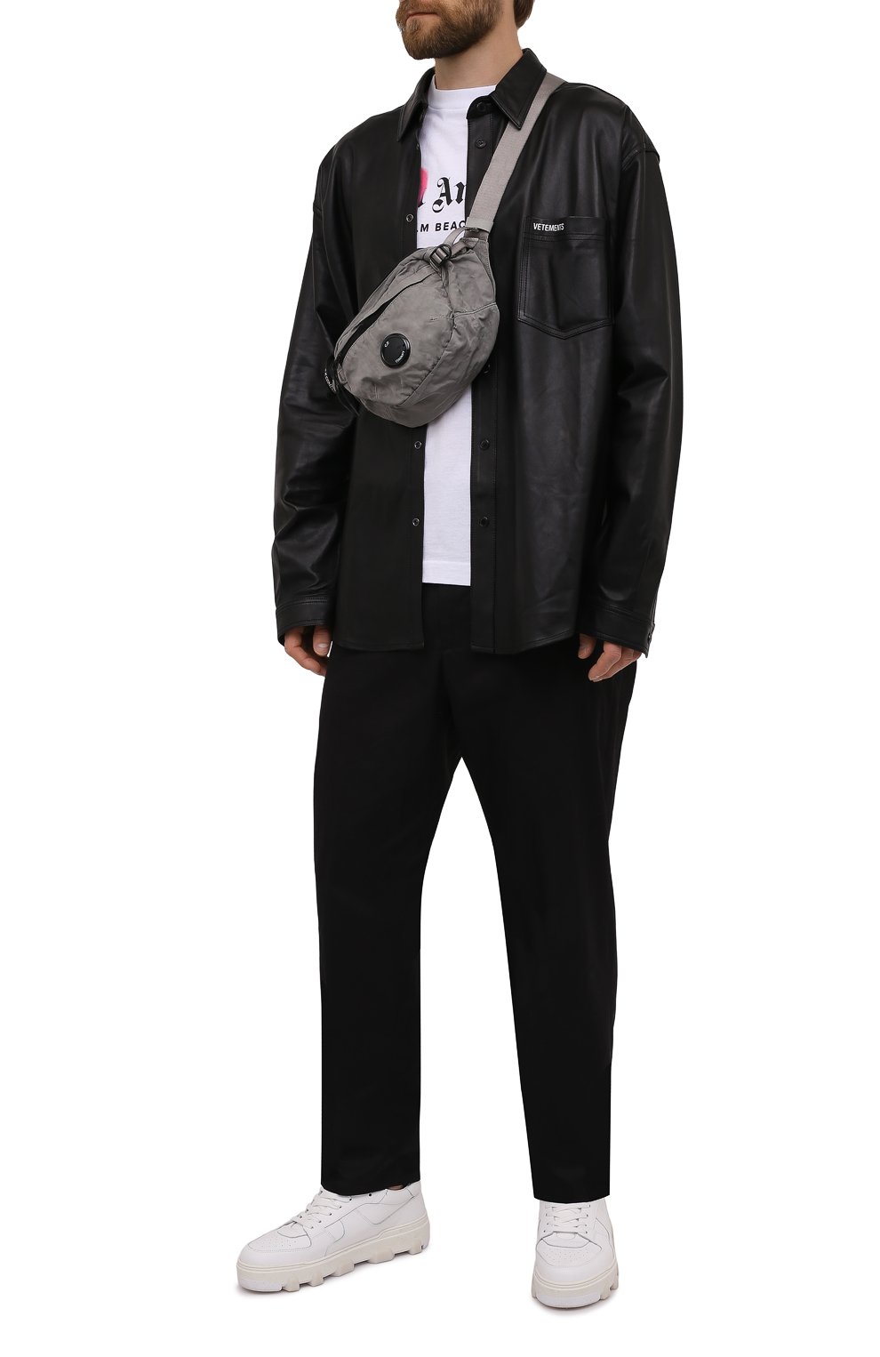 Текстильная поясная сумка C.P. COMPANY, арт. 11CMAC112A-005269G, фото 3