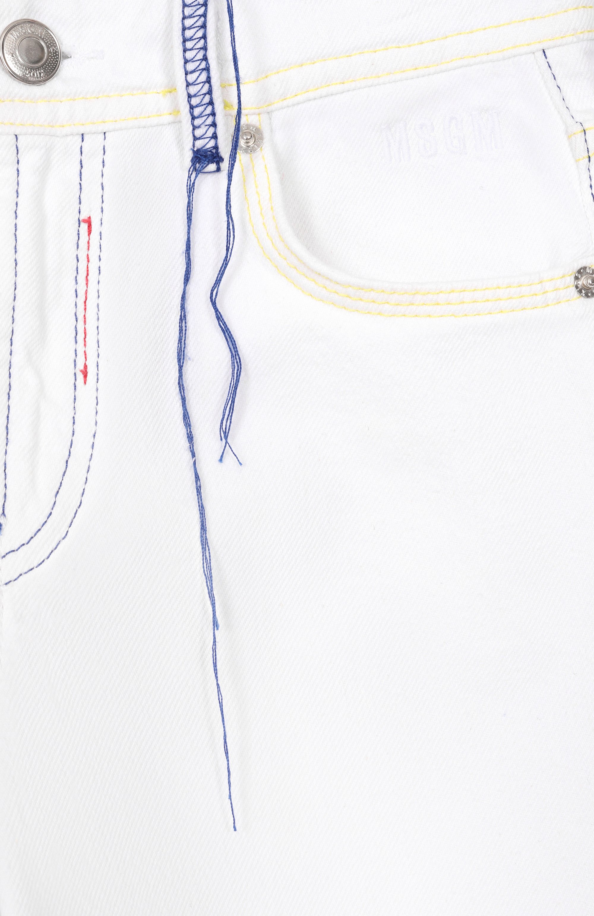 Джинсовые шорты MSGM KIDS, арт. S6MSJGSH041, фото 3