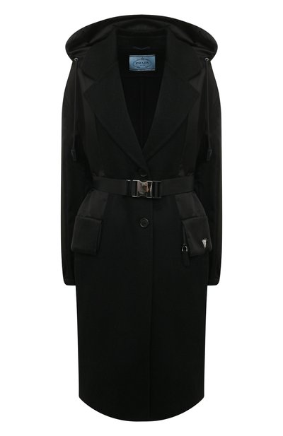 Женское кашемировое пальто PRADA, арт. P670OH-1ZCK-F0806-212