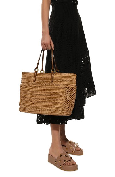 Сумка boris l SANS-ARCIDET темно-бежевого цвета по цене 41300 руб., арт. B0RIS BAG/L, фото 2 Сумка boris l SANS-ARCIDET, арт. B0RIS BAG/L, фото 2