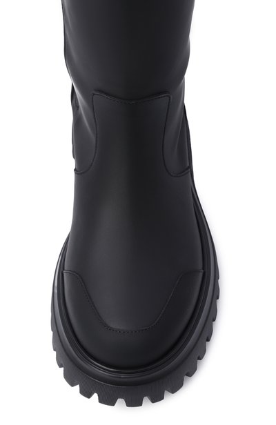 Кожаные сапоги DOLCE & GABBANA, арт. D11436/A3M46_001, фото 4