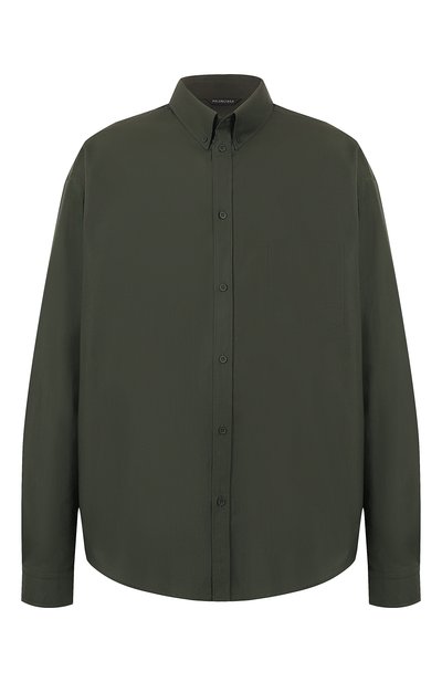 Мужская хлопковая рубашка BALENCIAGA, арт. 738760/TNM60