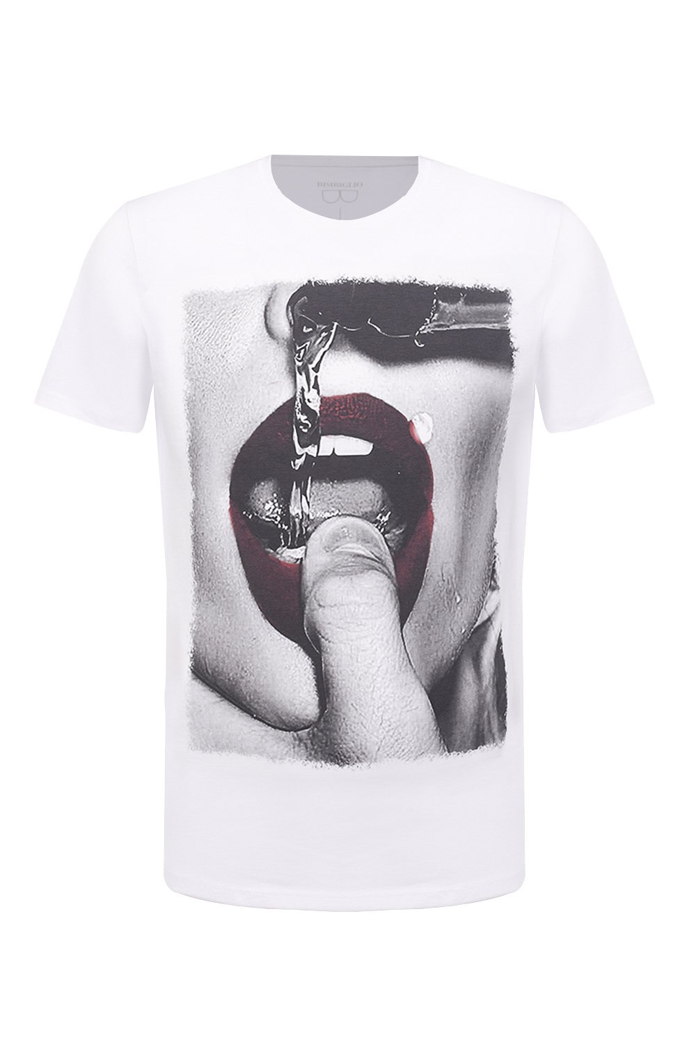 Хлопковая футболка BISIBIGLIO, арт. LU B0C FINGER/RIF (C0TT0NE PESANTE), фото 1