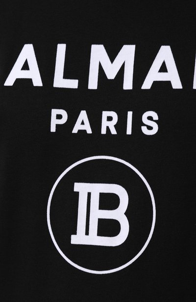 Хлопковая футболка BALMAIN, арт. SF11361/I193, фото 5