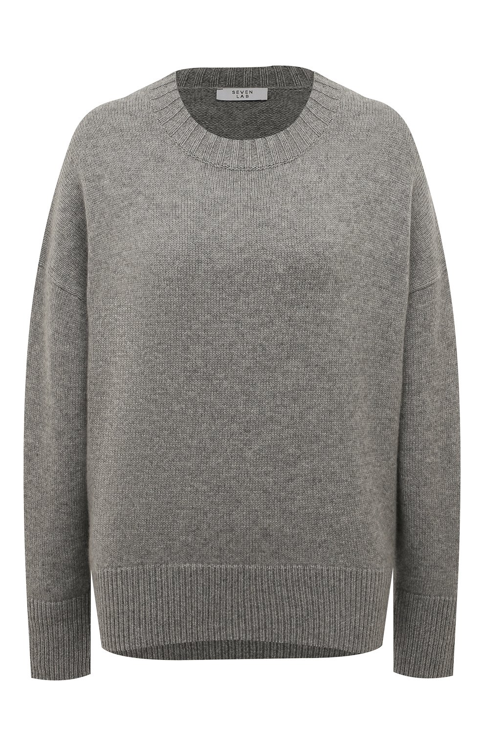 Кашемировый свитер SEVEN LAB серого цвета по цене 29400 руб., арт. Jumper 22 grey, фото 1 Кашемировый свитер SEVEN LAB, арт. Jumper 22 grey, фото 1