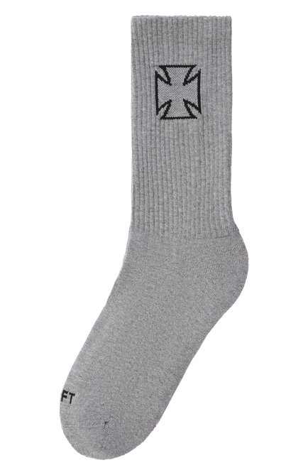 Мужские хлопковые носки VETEMENTS, арт. UE76S0303G/2906 KNIT