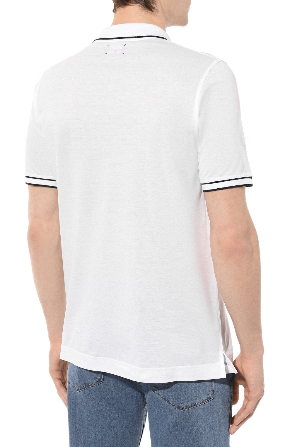 Хлопковое поло KITON, арт. UK1267, фото 4