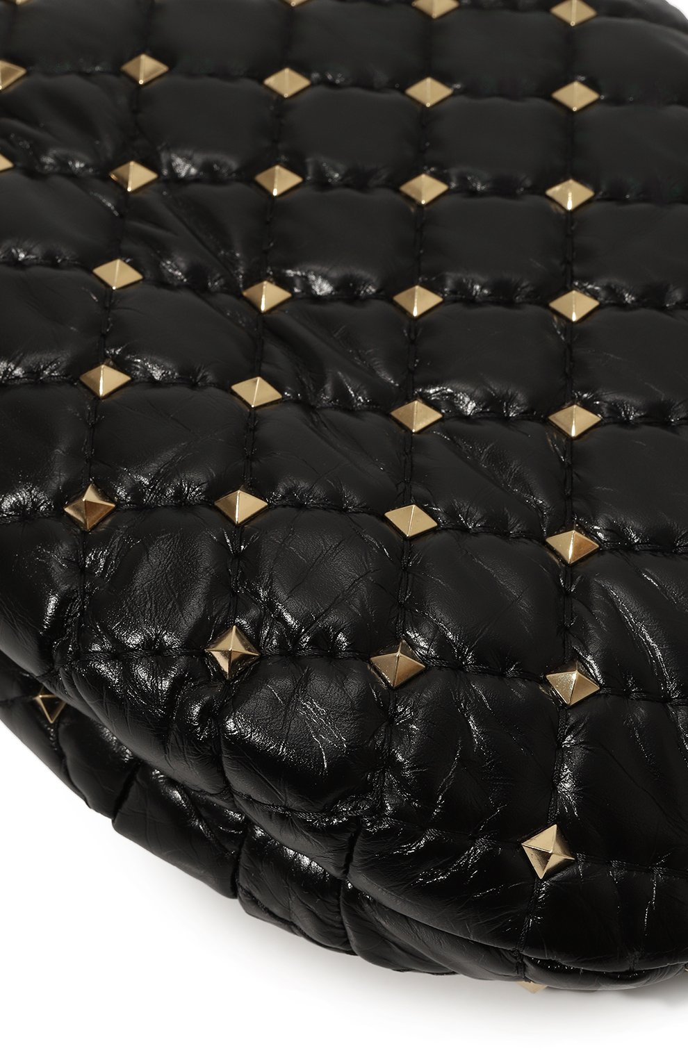 Сумка rockstud spike VALENTINO черного цвета по цене 354500 руб., арт. 3W2B0M32WAS, фото 3 Сумка rockstud spike VALENTINO, арт. 3W2B0M32WAS, фото 3