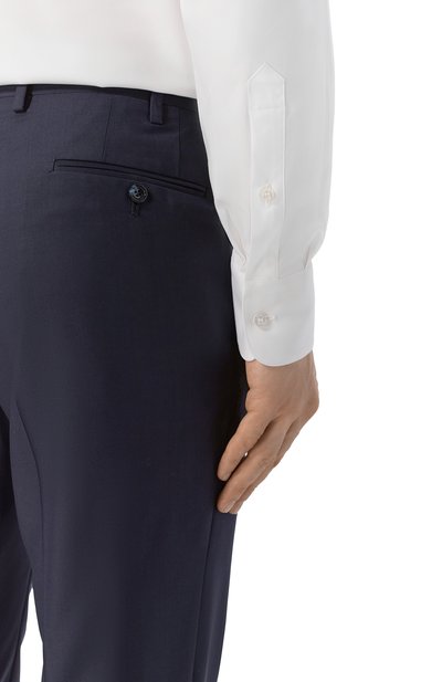 Хлопковая сорочка ZILLI, арт. F0RF01M010059654U_001, фото 5