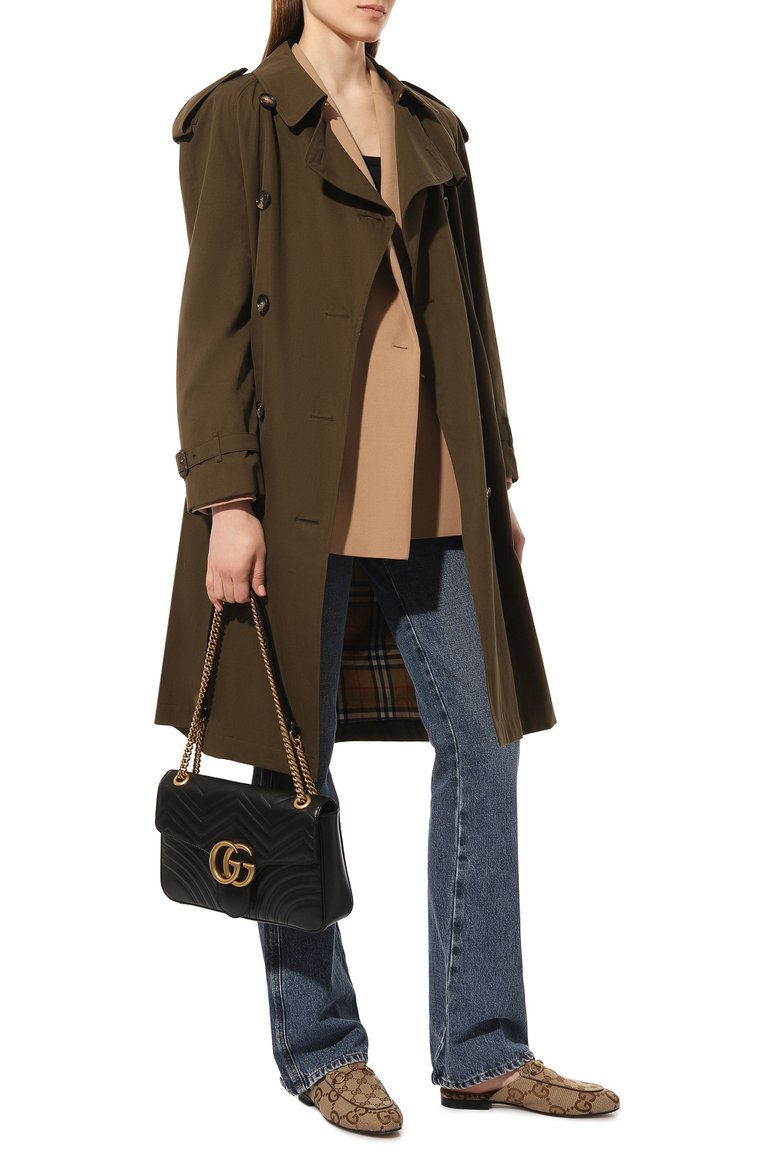 Женские сабо gg princetown GUCCI бежевого цвета, арт. 475094 UKO60 | Фото 2 (Каблук высота: Низкий; Подошва: Плоская; Материал внутренний: Натуральная кожа; Региональные ограничения белый список (Axapta Mercury): Не проставлено; Нос: Не проставлено; Каблук тип: Устойчивый; Материал внешний: Натуральная кожа)