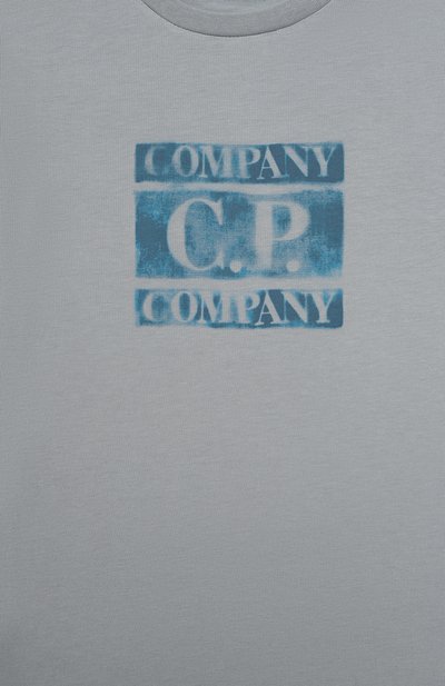 Хлопковая футболка C.P. COMPANY, арт. C6M00L/LAA17_001, фото 3