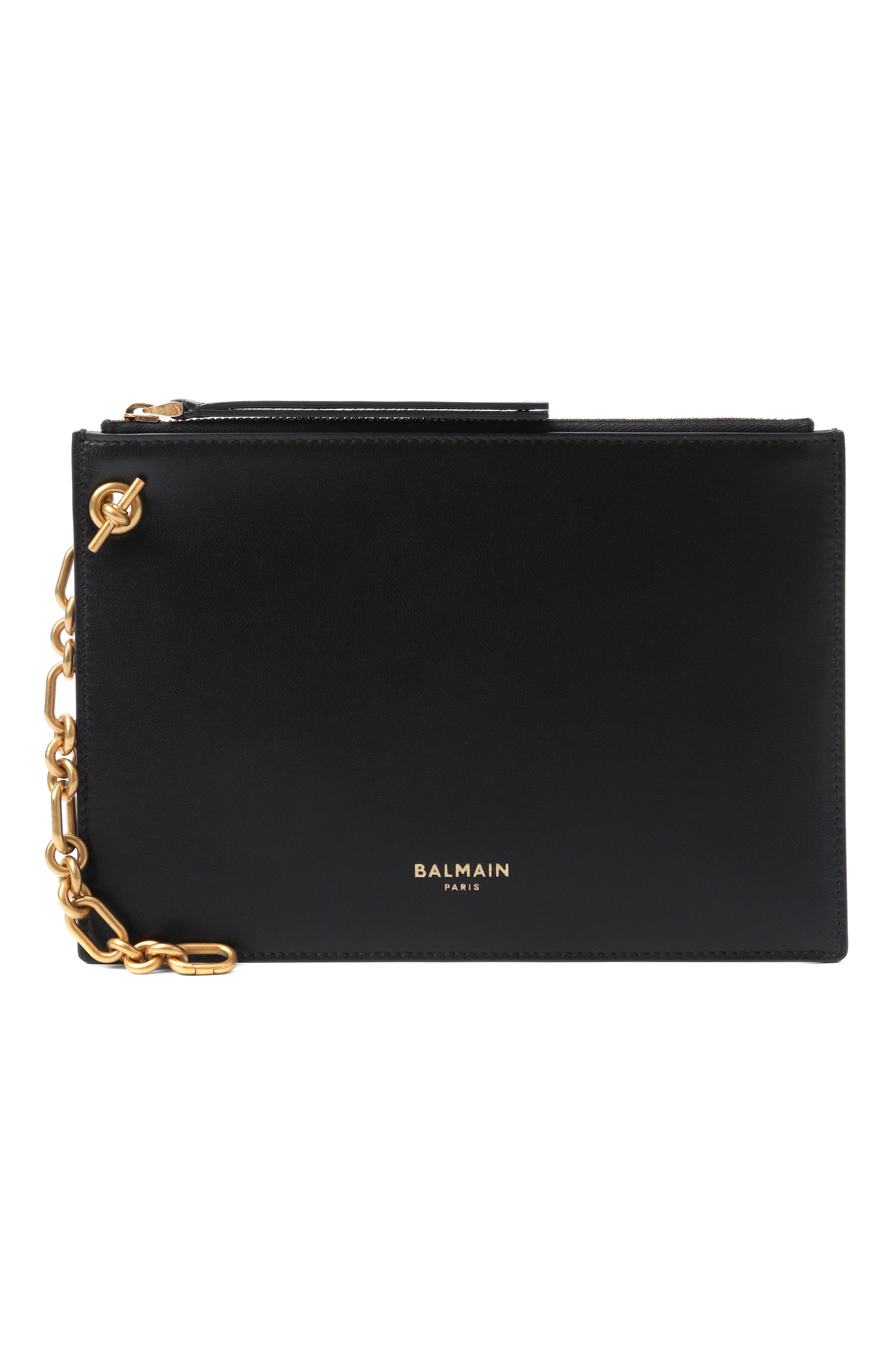 Кожаная косметичка BALMAIN, арт. HN1LN292/LNSA, фото 4
