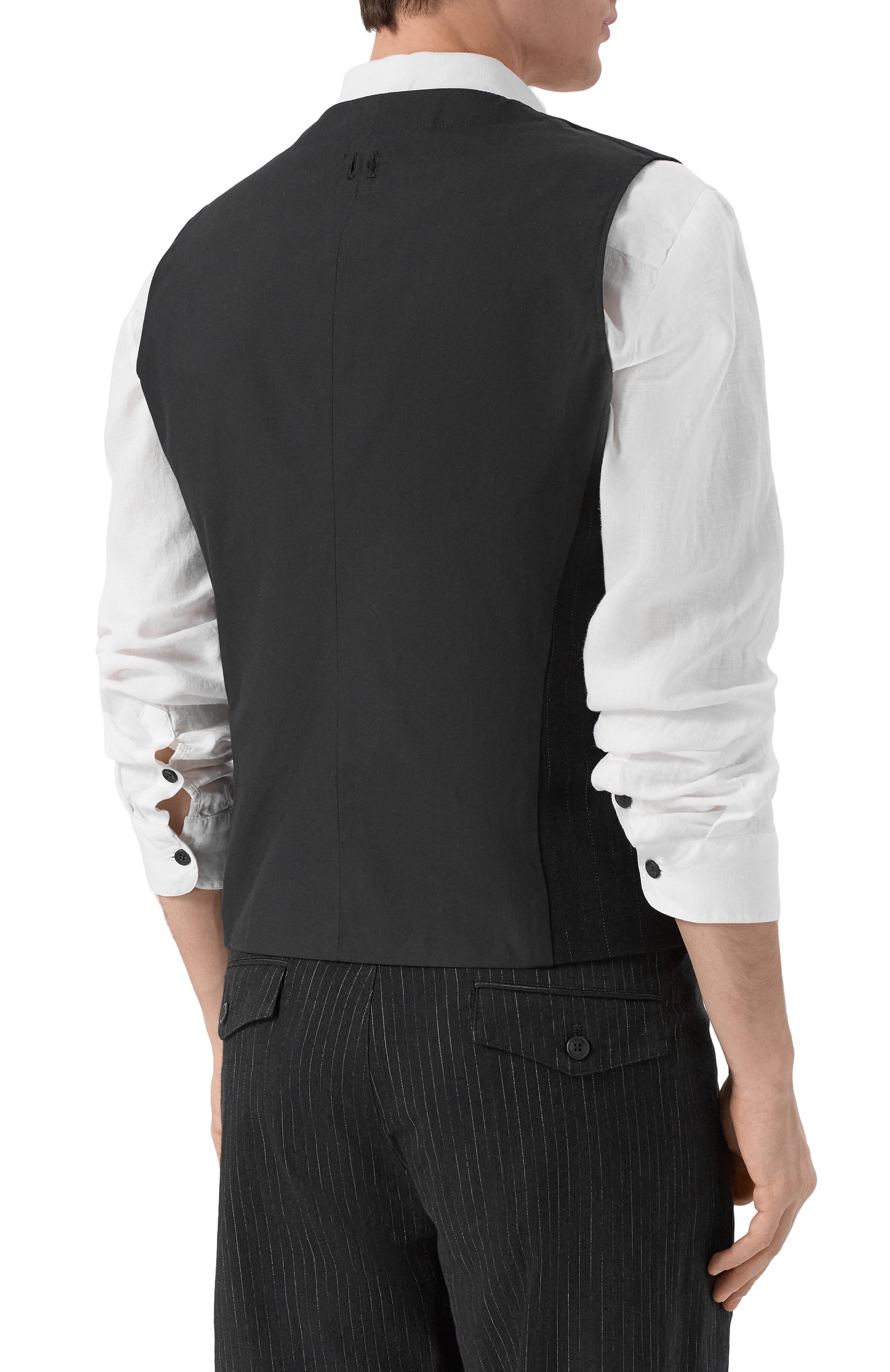 Жилет из хлопка и шерсти HANNES ROETHER, арт. JU26PITER.7082, фото 4