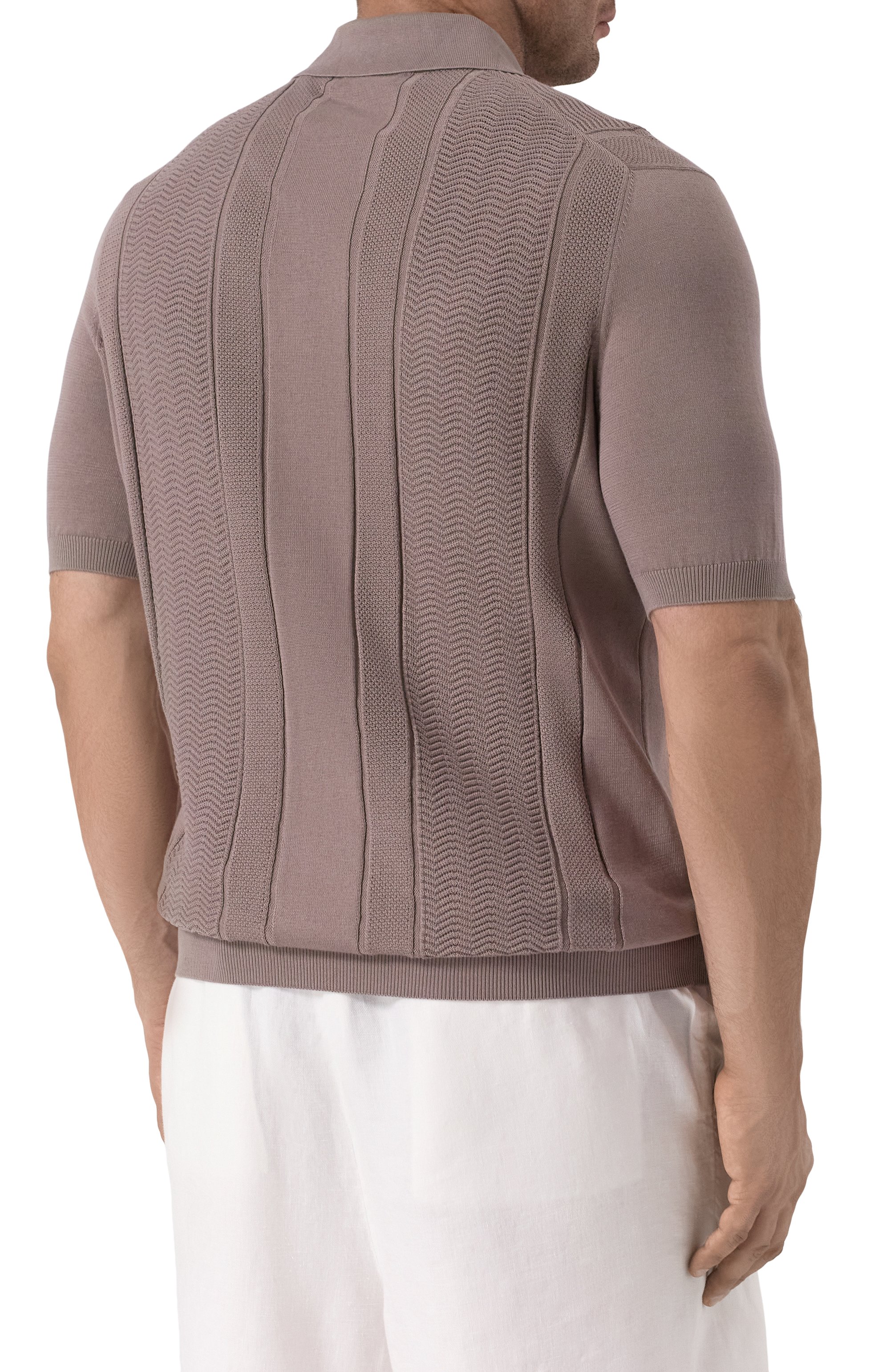 Хлопковое поло BRUNELLO CUCINELLI, арт. M29203305, фото 4