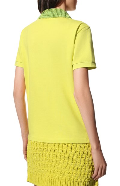 Хлопковое поло BOTTEGA VENETA, арт. 683704/V1MR0, фото 4