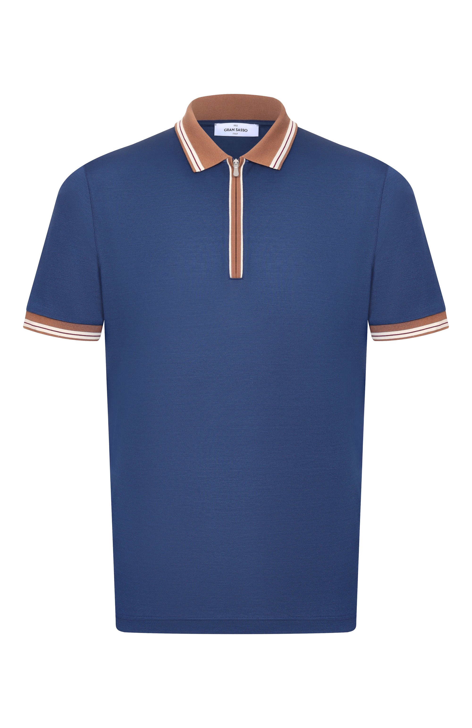 Хлопковое поло GRAN SASSO, арт. 60147/74219, фото 1