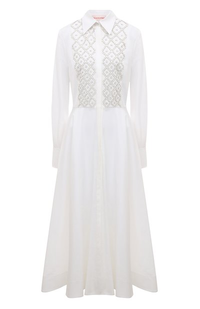 Хлопковое платье VALENTINO, арт. 3B3VA5J05DN, фото 1