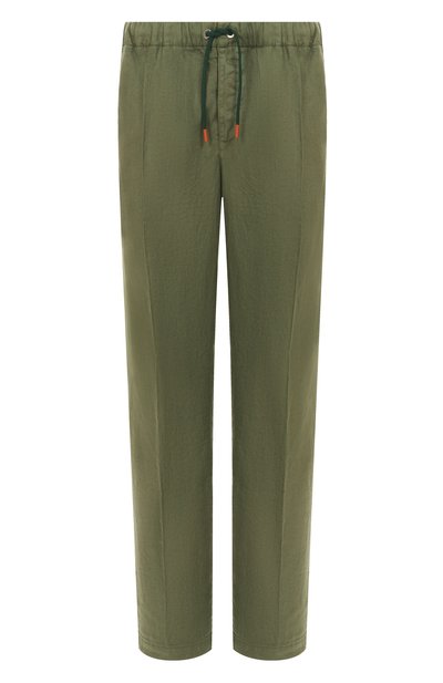 Мужские брюки изо льна и хлопка KITON, арт. UPR003LK0636F08