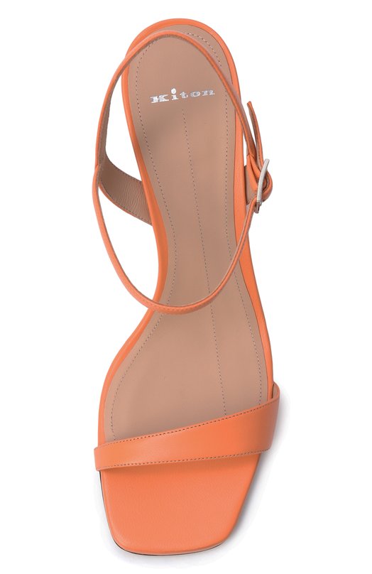 Кожаные босоножки Kiton D61838BK0524F26 Розовый  D61838BK0524F26 Фото 6