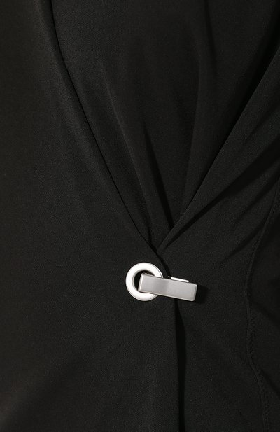Футболка RAG AND BONE черного цвета по цене 18050 руб., арт. W292T22JL, фото 5 Футболка RAG AND BONE, арт. W292T22JL, фото 5