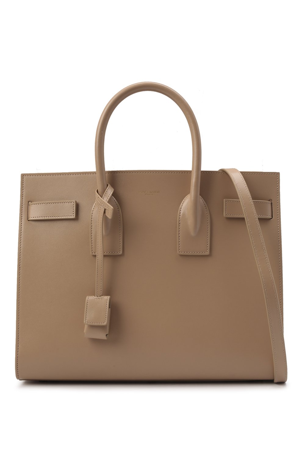 Сумка sac de jour small SAINT LAURENT светло-бежевого цвета по цене 454500 руб., арт. 378299/02G9W, фото 7 Сумка sac de jour small SAINT LAURENT, арт. 378299/02G9W, фото 7