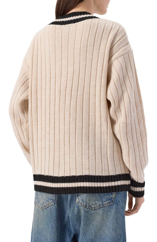 Свитер Comme des Fuckdown CFABW01507 Кремовый  CFABW01507 Фото 4