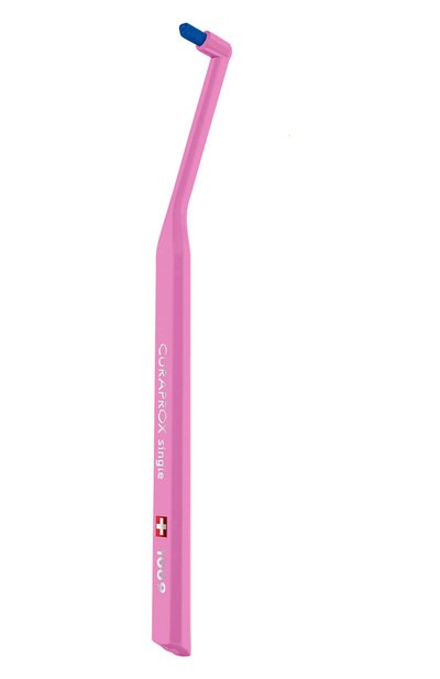 Жен�ская сиреневая монопучковая щетка single &amp; sulcular 9мм CURAPROX, арт. 7640134162095