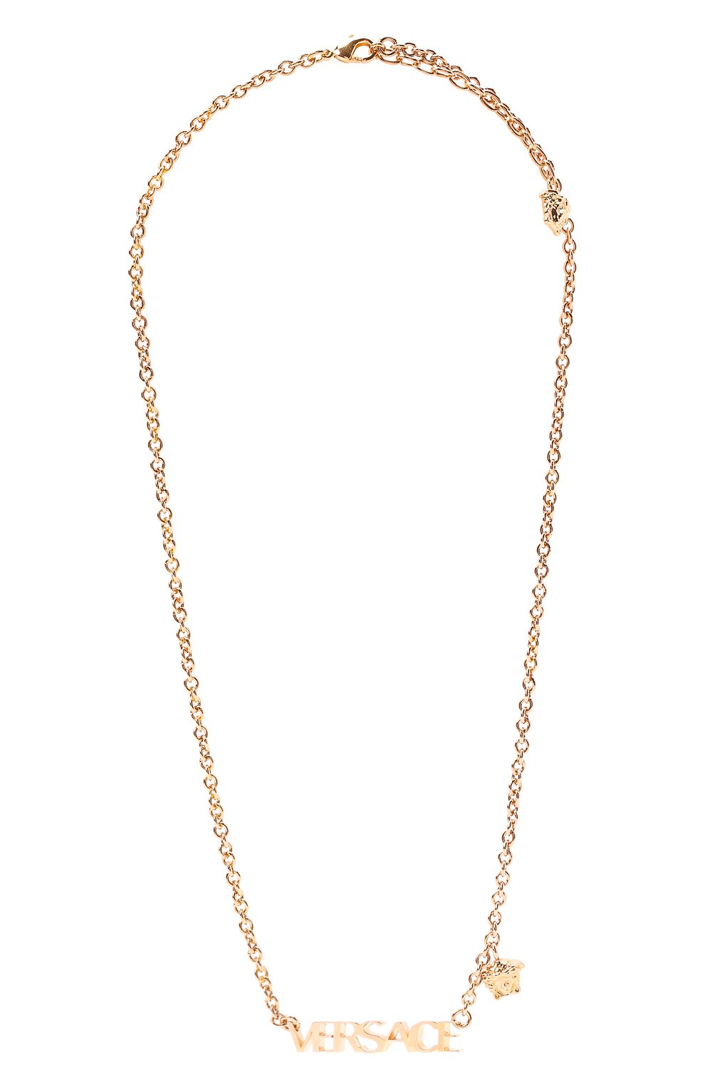 Колье VERSACE золотого цвета по цене 43350 руб., арт. 1002579/1A00620, фото 1 Колье VERSACE, арт. 1002579/1A00620, фото 1