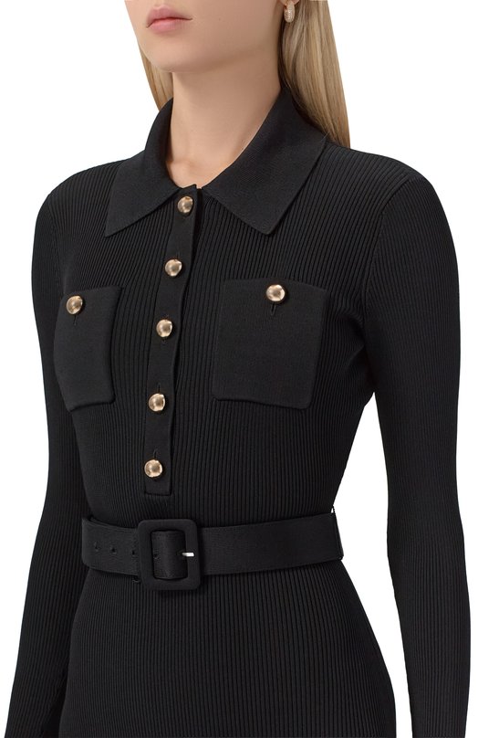 Платье self-portrait AW25-007X-B Чёрный  AW25-007X-B Фото 4