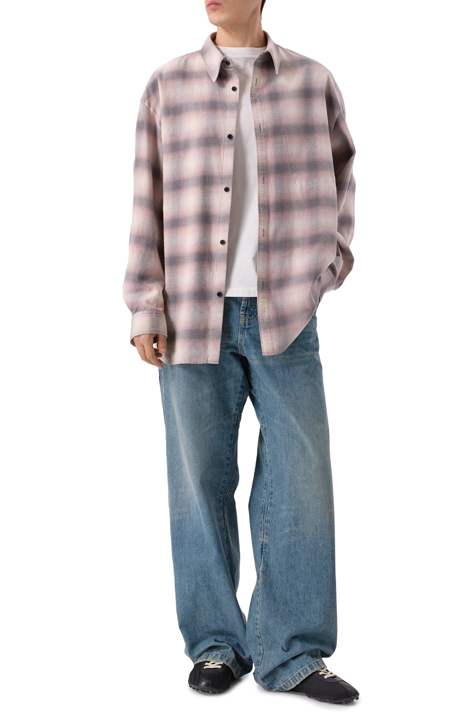 Хлопковая рубашка attachment x vein ATTACHMENT разноцветного цвета по цене 65650 руб., арт. VS52-331, фото 2 Хлопковая рубашка attachment x vein ATTACHMENT, арт. VS52-331, фото 2