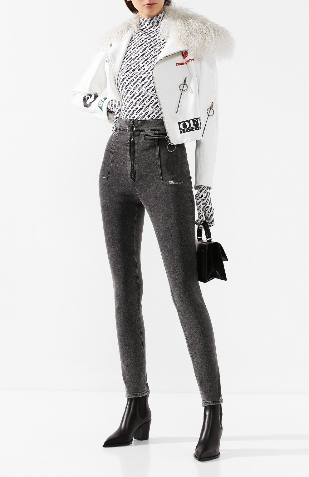 Джинсы OFF-WHITE, арт. 0WYB002E19E960777500, фото 2