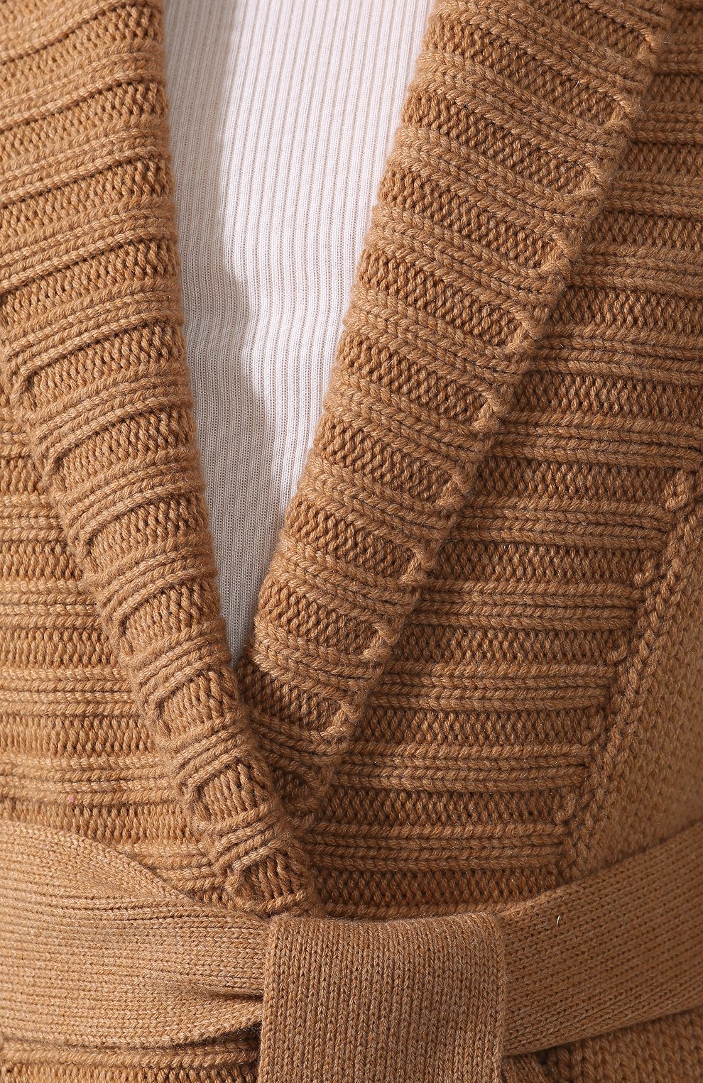 Кашемировый кардиган DOLCE & GABBANA бежевого цвета по цене 267500 руб., арт. FX502T/JAWPV, фото 5 Кашемировый кардиган DOLCE & GABBANA, арт. FX502T/JAWPV, фото 5