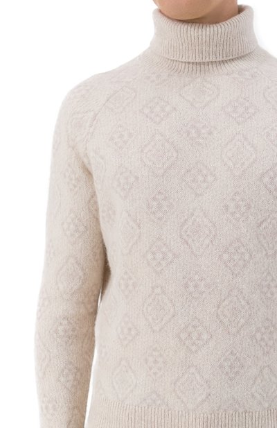 Свитер из шерсти и хлопка BRUNELLO CUCINELLI, арт. MS0708503, фото 5